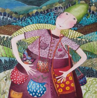 Gardienne de semences,Bernadette Le Mée