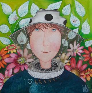 L'apicultrice,Bernadette Le Mée